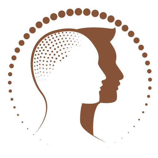 Onur Akdeniz SMP Favicon - Stylized Profile Icon for Scalp Micropigmentation Services in Istanbul, Turkey. The icon features a head profile with micropigmentation dots, representing hair density enhancement. Visit OnurAkdenizSMP.com for more information.