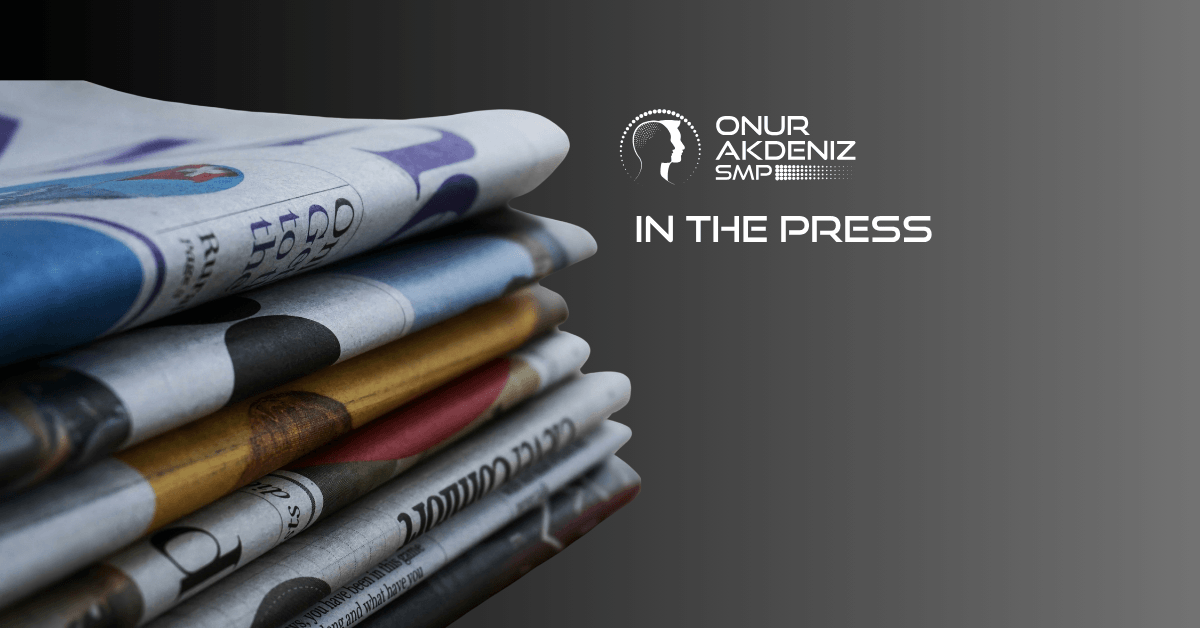 The featured image of Onur Akdeniz SMP in the Press page