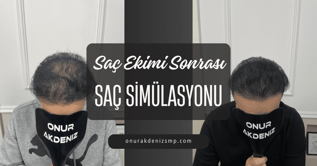 Saç Ekimi Sonrası Saç Simülasyonu